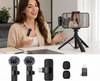 Wireless Lavalier Microphone  USB Type-C Clip-On Mic with Noise Reduction