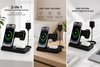 3-in-1 Wireless Charging Station for Phone, Watch & Earbuds
