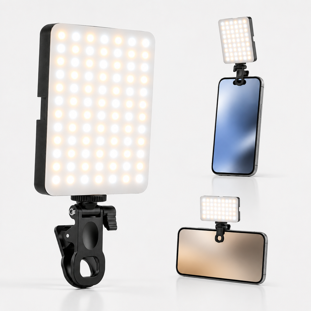 Portable Selfie Light LED Rechargeable