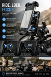 Motorcycle Phone Mount with Vibration Dampener