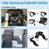 60W 3.0 Motorcycle or Bicycle  USB Fast Dual USB with Switch Voltmeter Waterproof 12V Power Supply Adapter